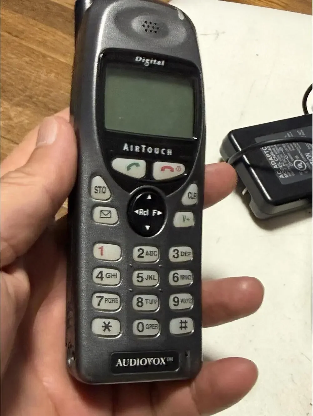 Vintage AirTouch Digital Phone AUDIOVOX CDM 4000AT, Good Condition